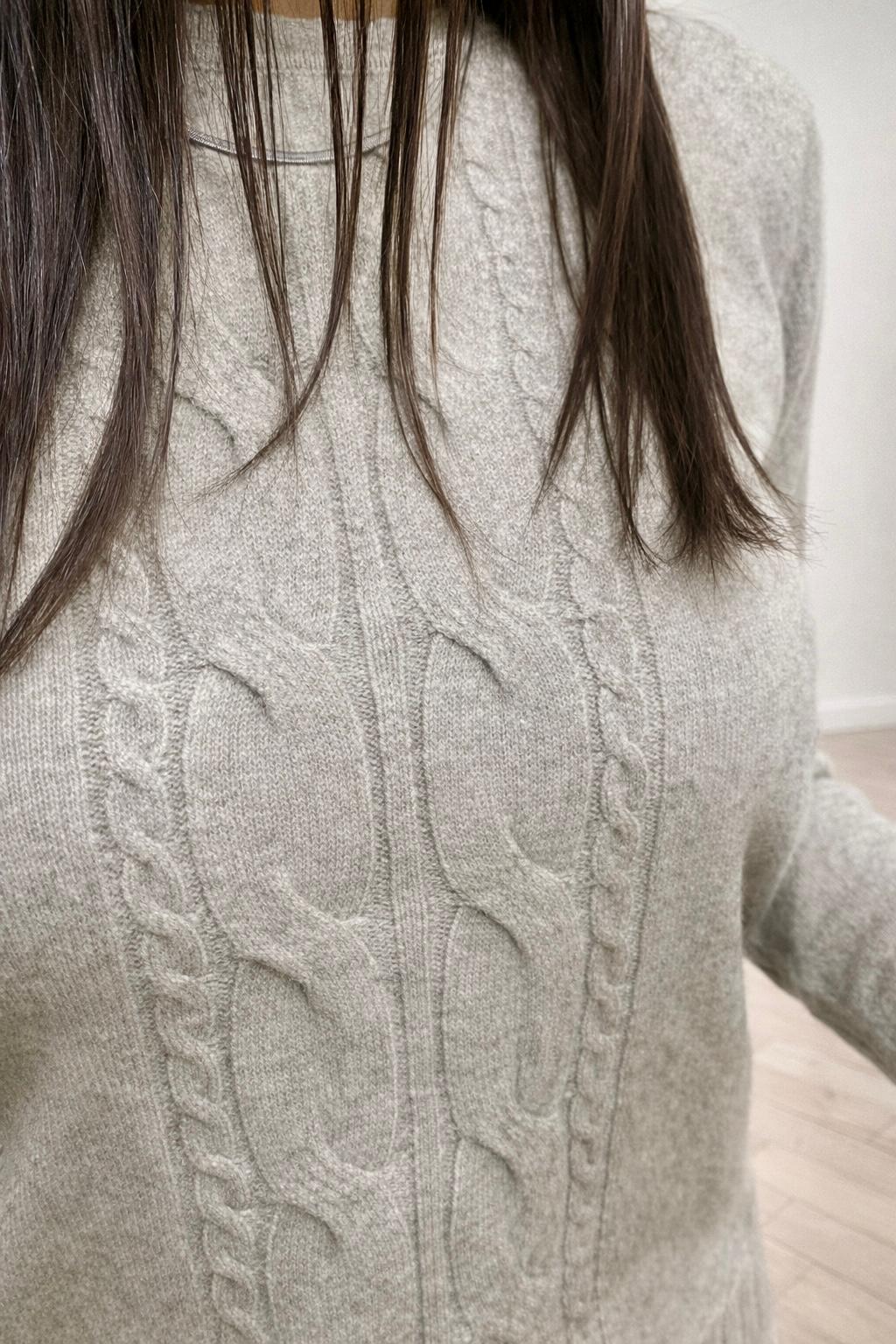 Completo maglia treccia Braid