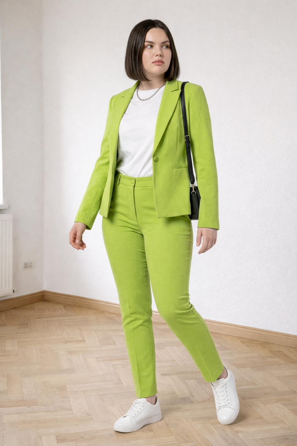 Completo verde lime