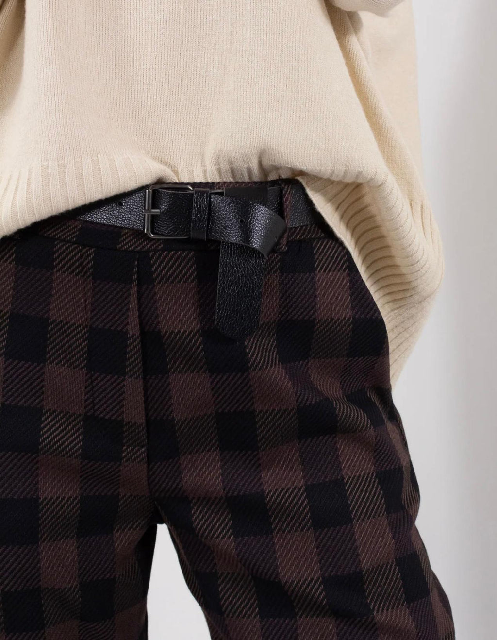 Pantaloni quadro Square