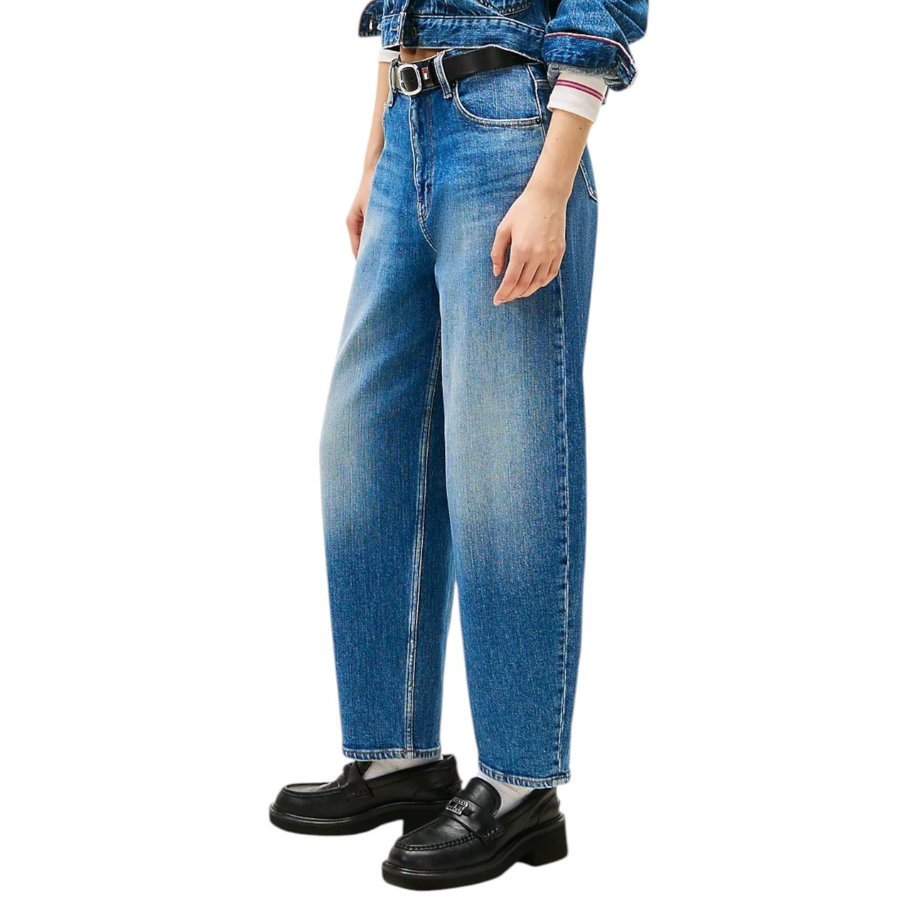 Jeans straight fit blue vintage