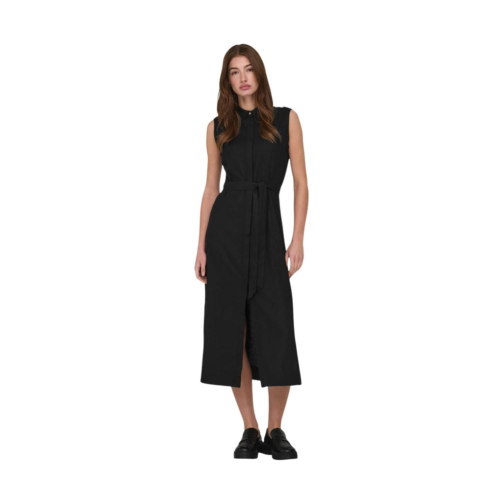 Abito midi con cintura