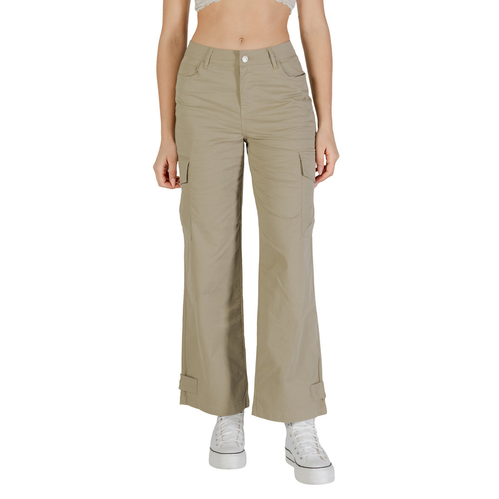 Pantaloni cargo wide leg