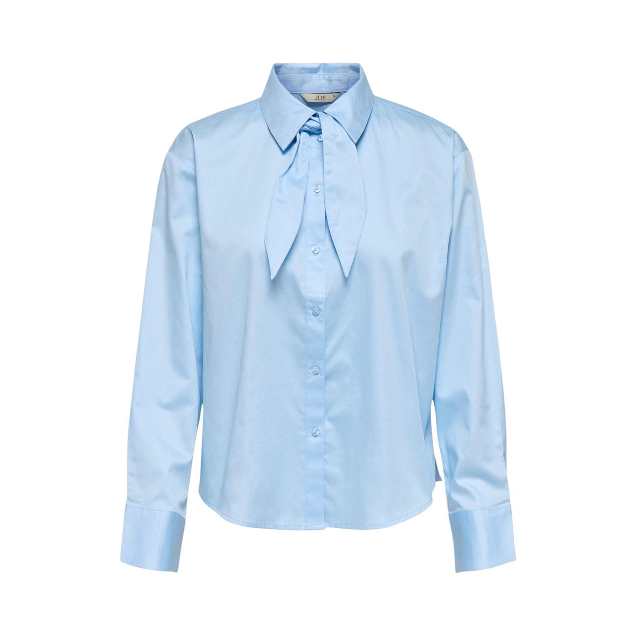 Camicia celeste fiocco