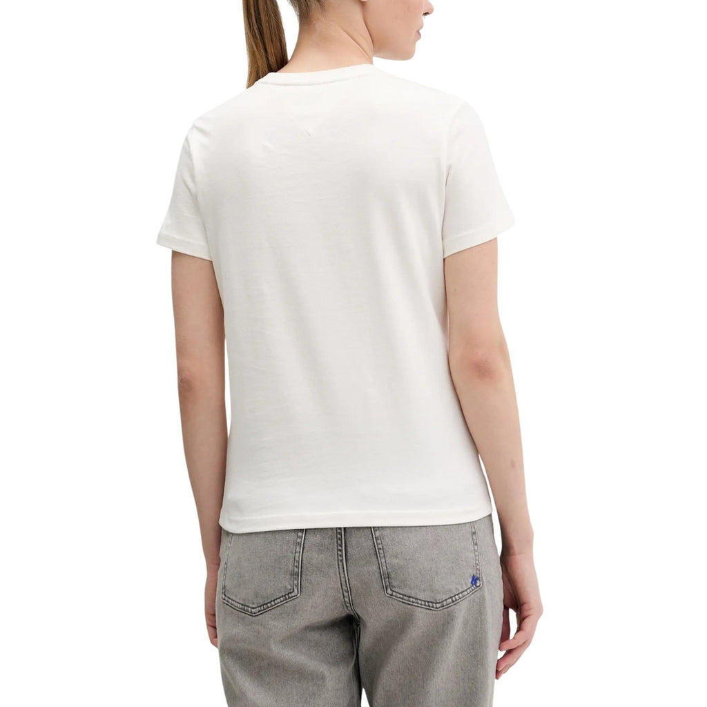 T-Shirt logo frontale bianco
