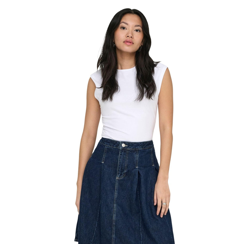 Top con spalle strutturate