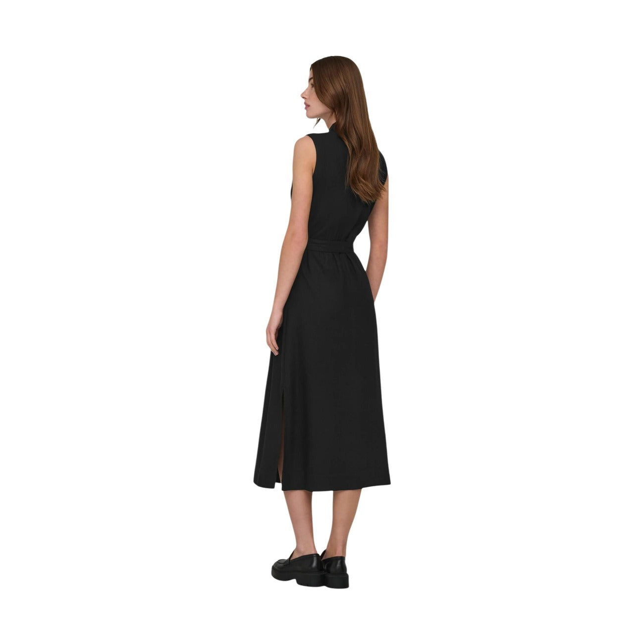 Abito midi con cintura