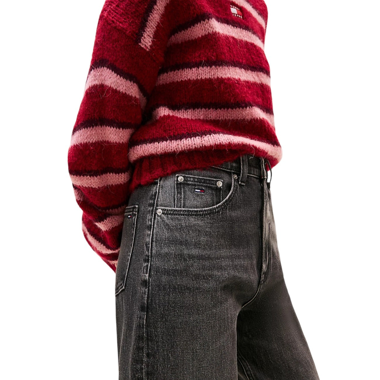 Jeans straight fit antracite